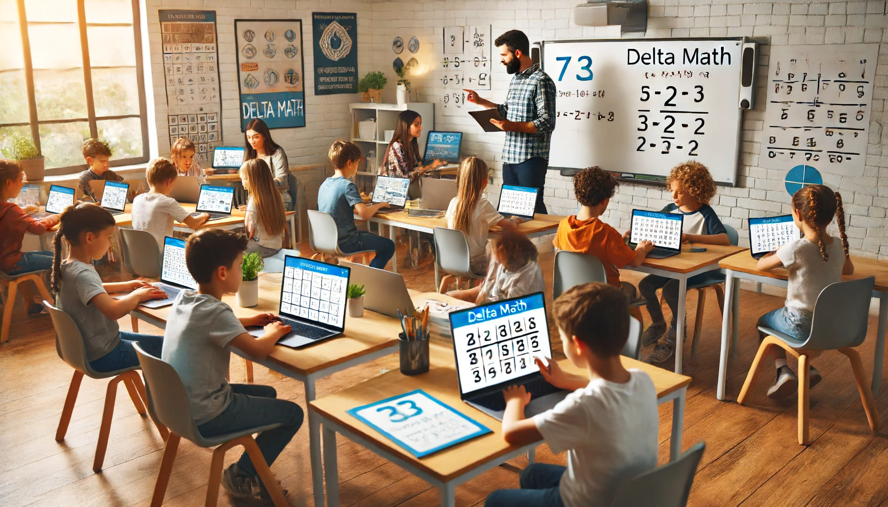 Delta Math: Bridging the Gap Between Traditional and Digital Learning coloring pages